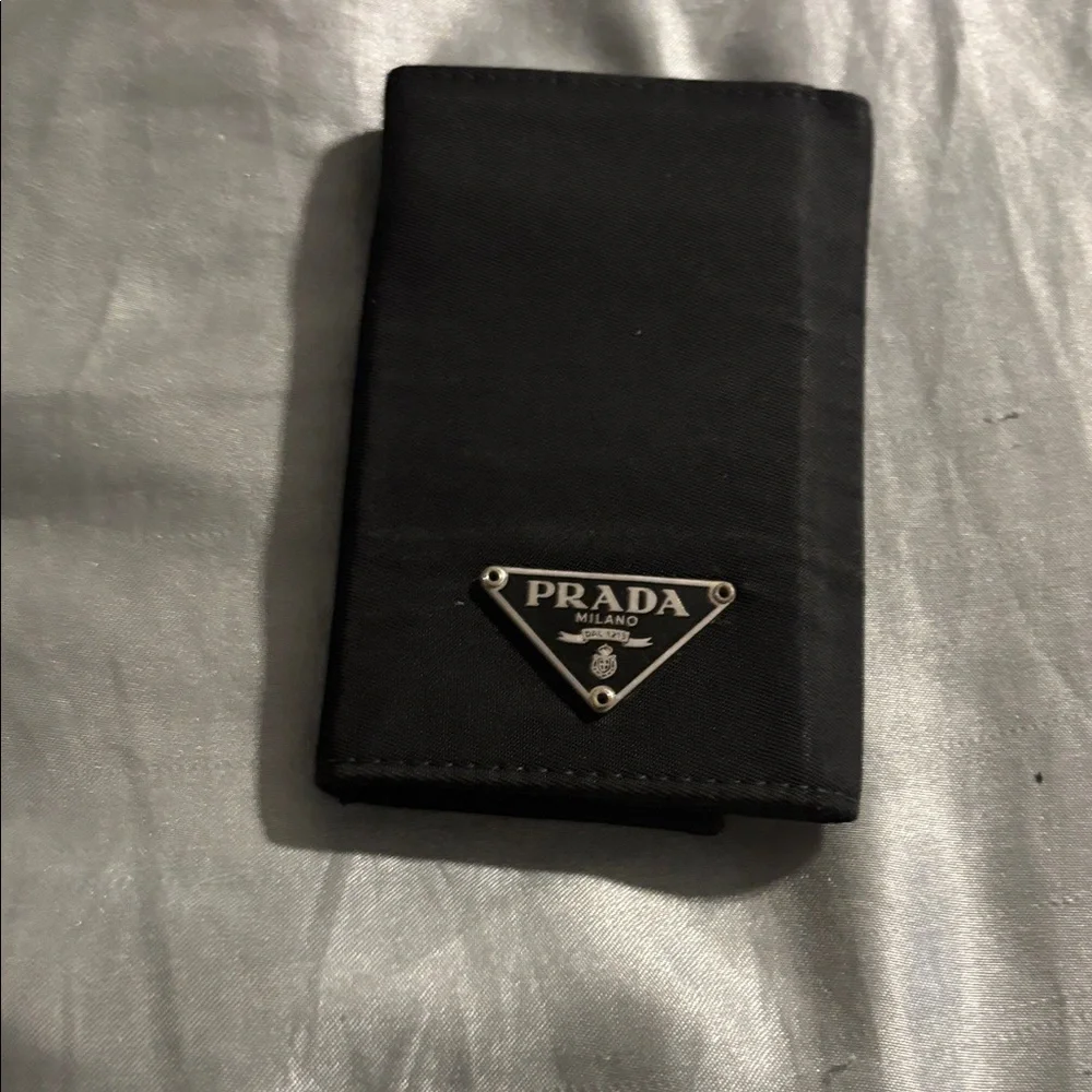 Prada Black Key & Card Holder